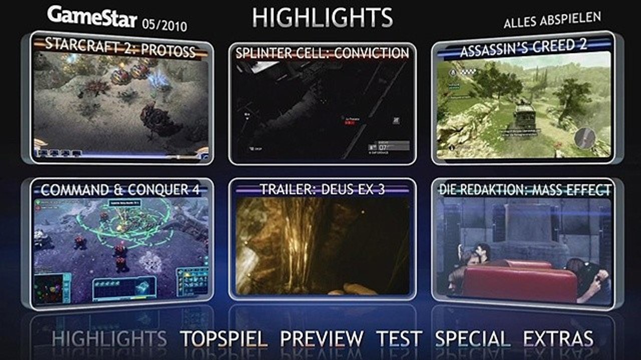 Video-Highlights 05/2010 - Die Highlights der GameStar-DVD