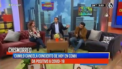 Camilo cancela concierto tras dar positivo a covid-19