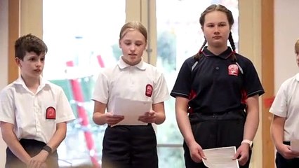 Thomas Mayor visits Launceston Preparatory School for Reconciliation Week