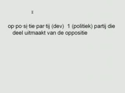 DGR rood Tweede Kamer