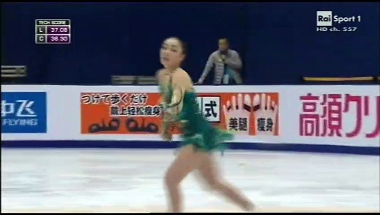 CoC15 - Commentators mention Hanyu (RAI ITA)