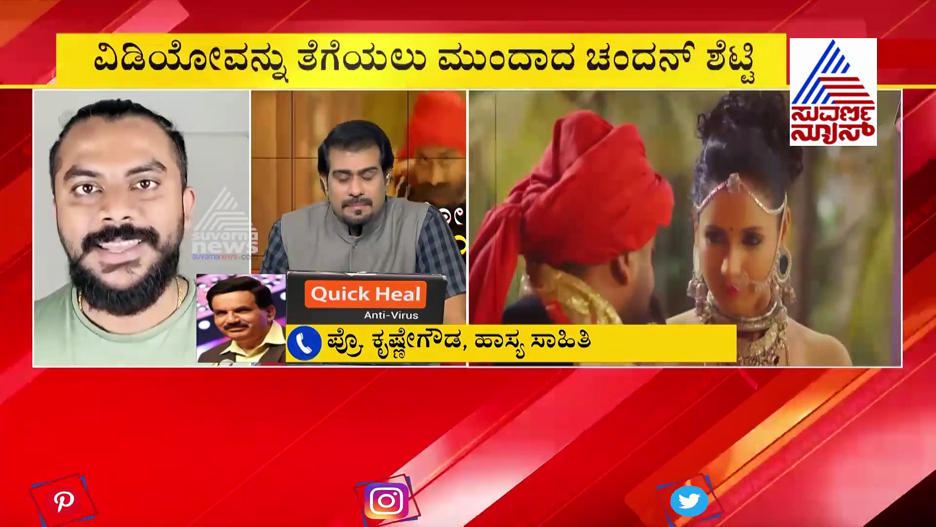 ಕೋಲುಮಂಡೆ ಹಾಡಿನ ದೃಶ್ಯ ಅಸಹ್ಯ, ಅಭಿರುಚಿಹೀನ: ಪ್ರೊ..ಕೃಷ್ಣೇಗೌಡ
