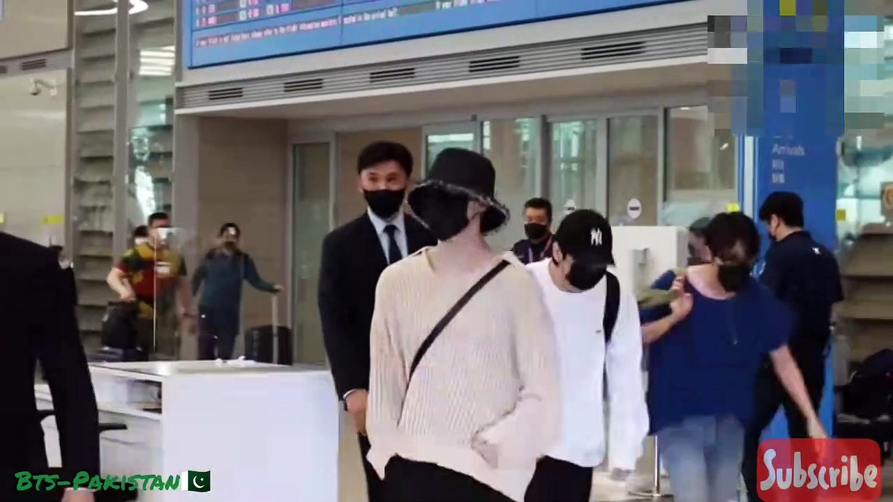 BTS rest 6 members are back to korea after meeting President Joe Biden 02062022 #bts #btspakistan