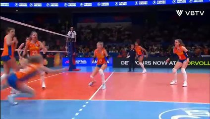 chn vs ned highlights week 1 womens vnl 2022