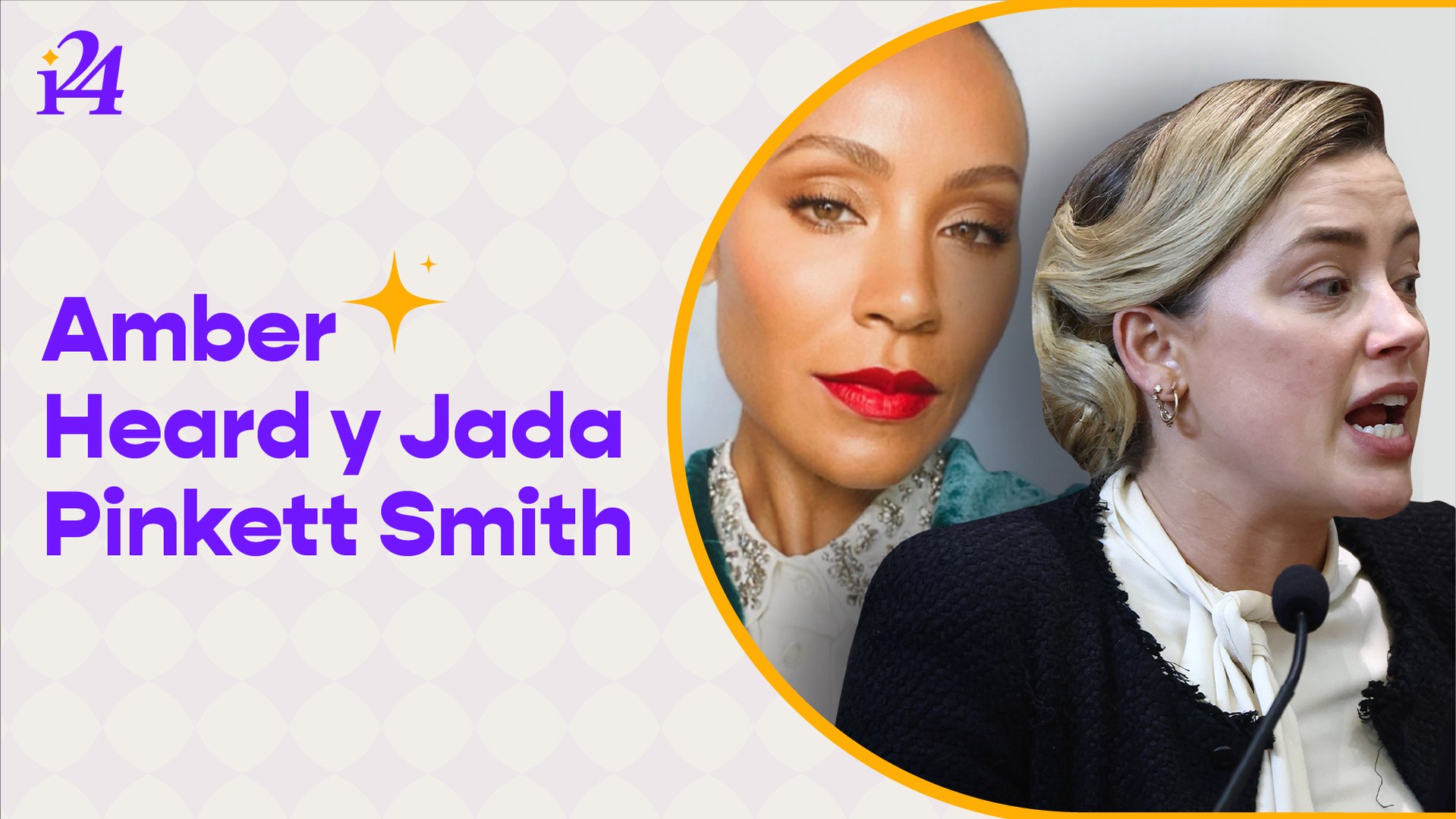 ⁣Amber Heard y Jada Pinkett Smith, las menos queridas de Hollywood