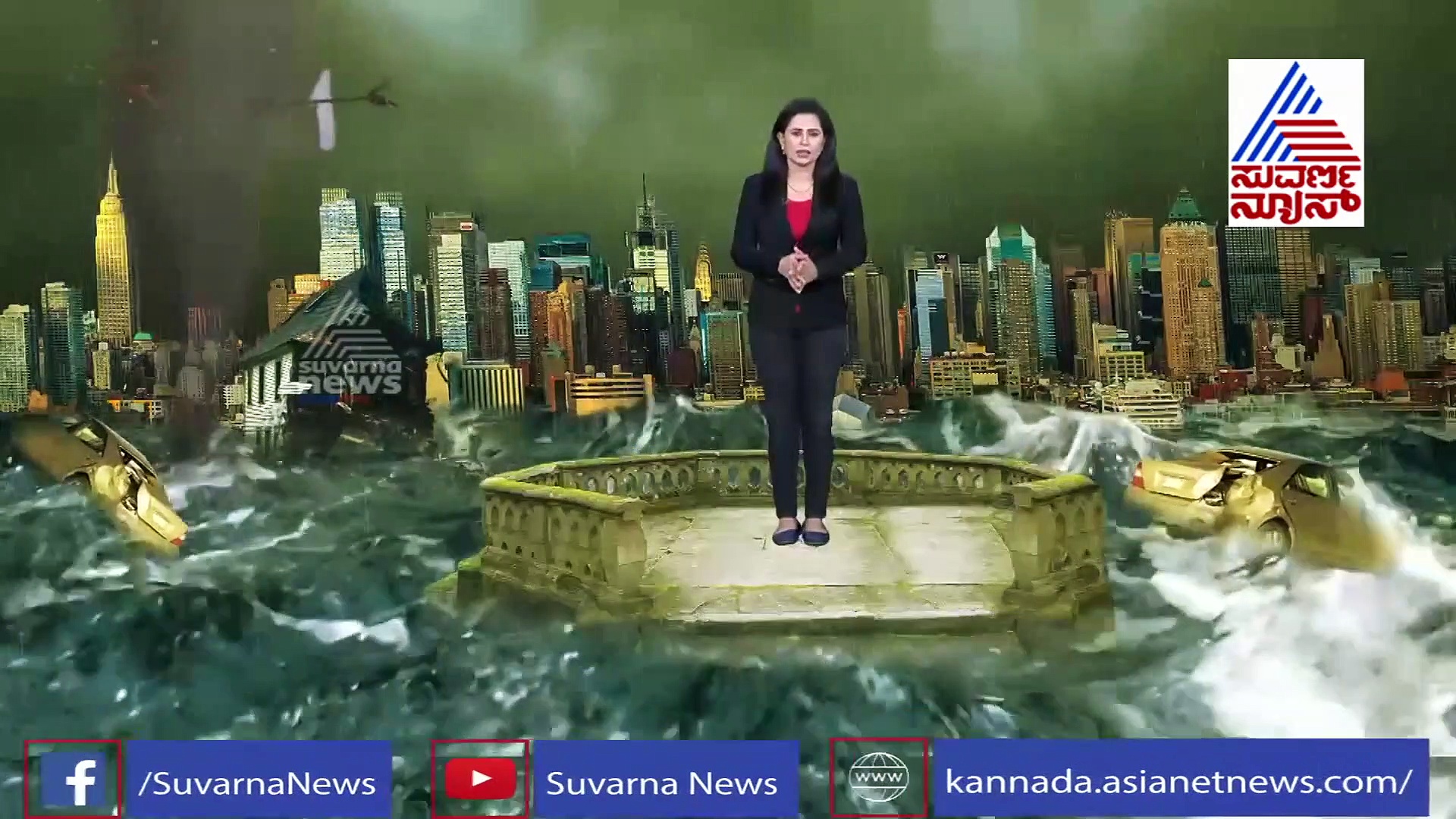 ಎರಡೆರಡು ಚಂಡಮಾರುತಗಳ ಅಬ್ಬರಕ್ಕೆ ತತ್ತರಿಸಿದೆ ಅಮೆರಿಕಾ..!