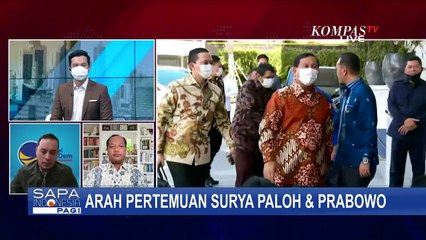 Arah Pertemuan Surya Paloh dan Prabowo, Ketua DPP Nasdem: Tidak Tutup Kemungkinan Berkoalisi