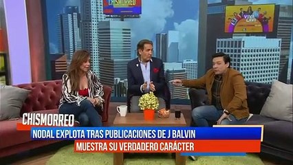 Nodal explota tras acusaciones de 'J Balvin'