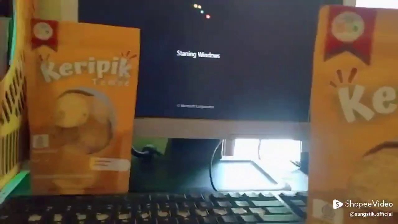 MUKBANG KERIPIK TEMPE