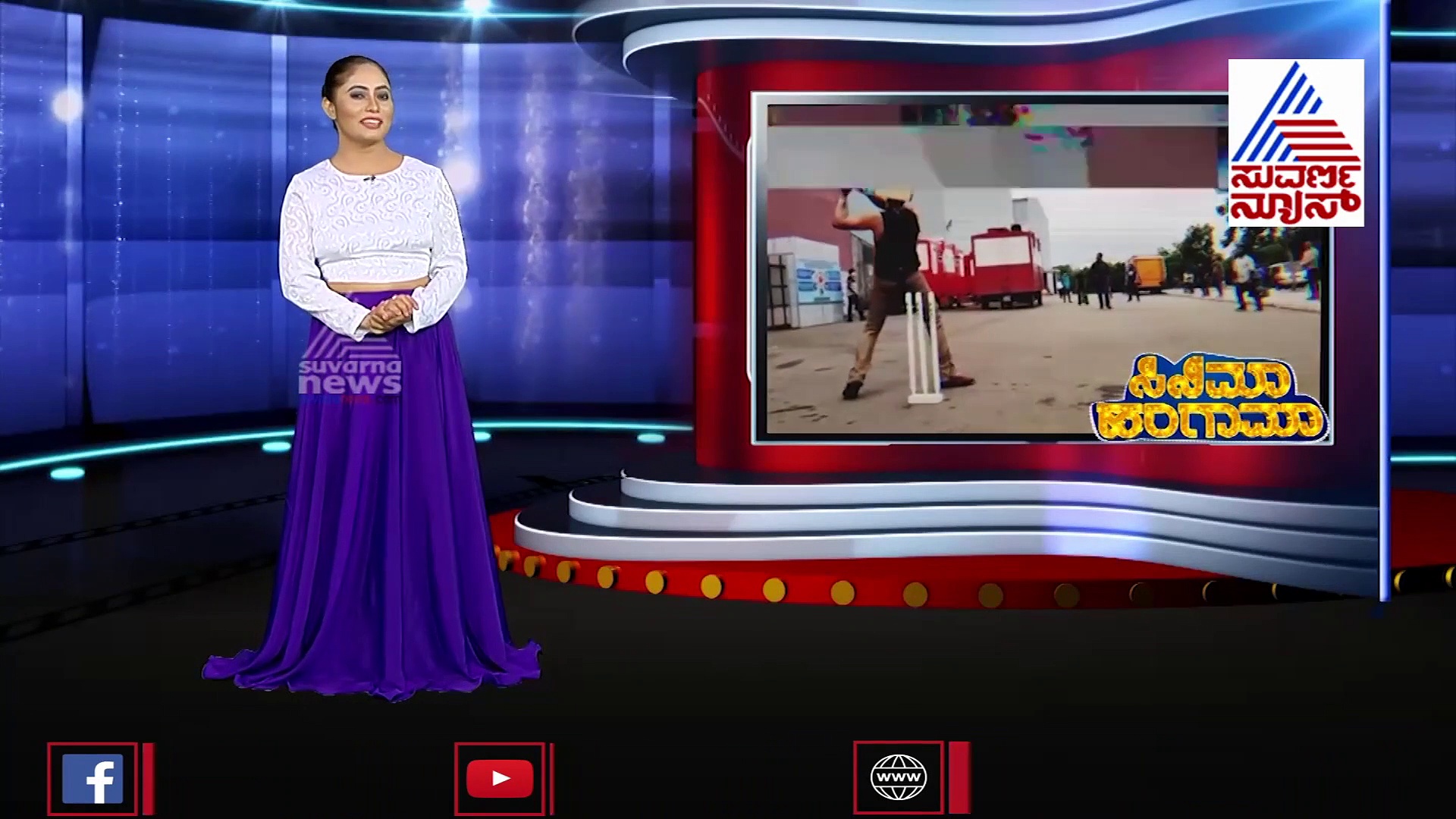 ಹೈದರಾಬಾದ್‌ನಲ್ಲಿ ಕ್ರಿಕೆಟ್ ಆಡ್ತಿದ್ದಾರೆ ಕಿಚ್ಚ: ವಿಡಿಯೋ ನೋಡಿ