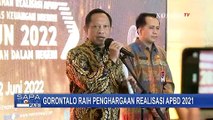 Pemerintah Provinsi Gorontalo Raih Penghargaan Realisasi APBD 2021 dari Mendagri