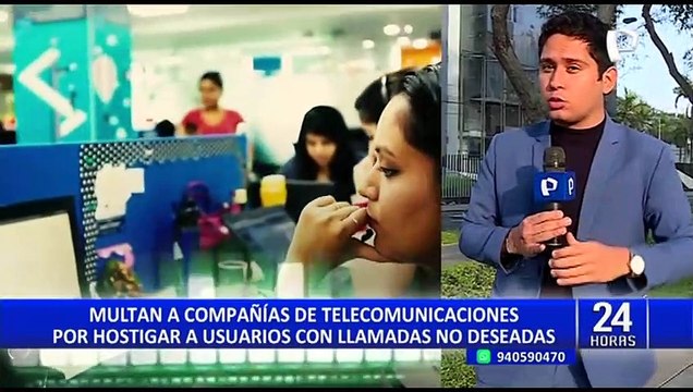 Indecopi multa a dos operadoras telefónicas por llamadas y mensajes no deseados a usuarios