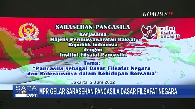 Peringati Hari Lahir Pancasila, MPR RI Gelar Sarasehan Nasional di Jakarta