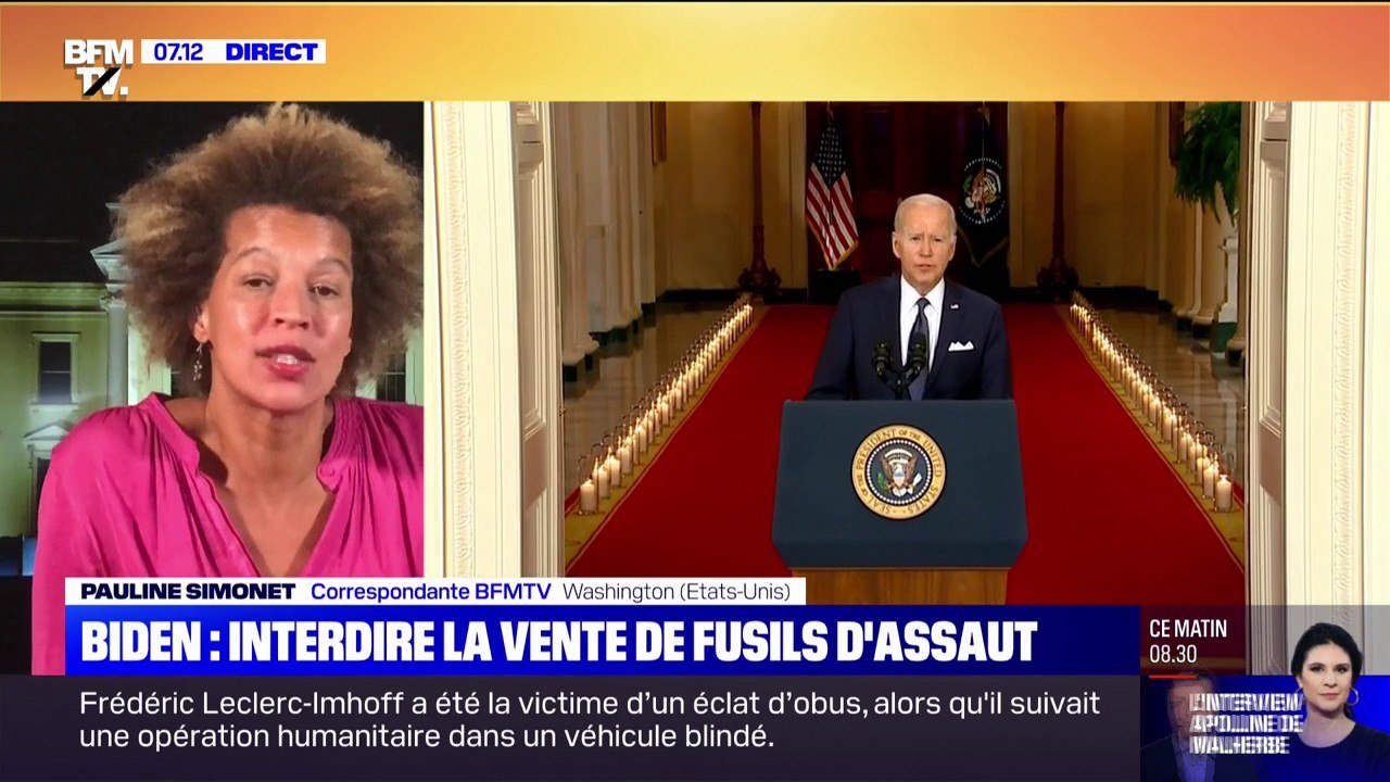 États-Unis: Joe Biden exhorte le Congrès américain à trouver une voie pour restreindre les ventes de fusils d'assaut
