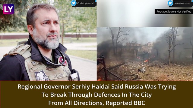 Russian And Ukrainian Forces Fight It Out Over Severodonetsk As Zelenskyy Says Russia Controls One-Fifth Of Ukraine