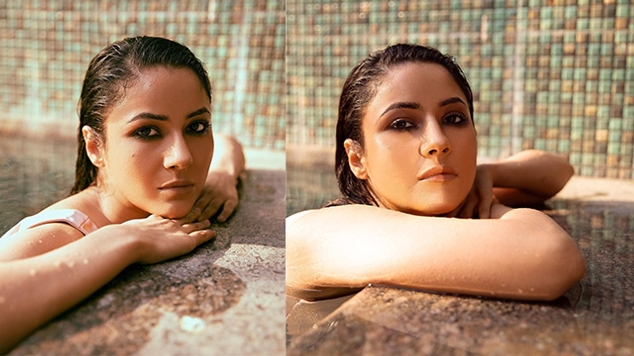 Shehnaaz Gill का Pool में Hot Photo Shoot, Bold Look देख Fans दीवाने | Boldsky । #Entertainment