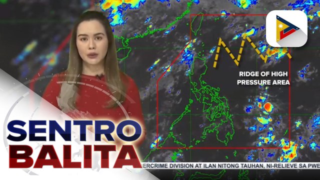PTV INFO WEATHER | LPA sa West PH Sea, nalusaw na; Extension ng High pressure area, nakaaapekto sa Southern Luzon at Visayas