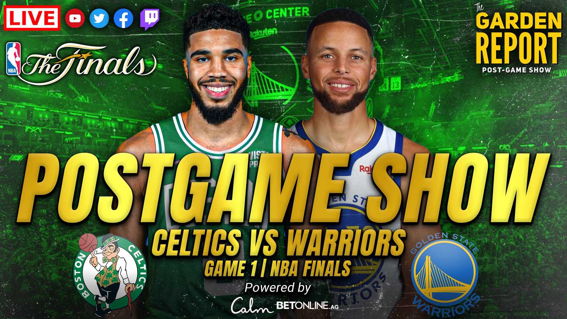 Celtics vs Warriors Game 1 NBA Finals Postgame Show