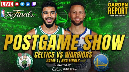 Celtics vs Warriors Game 1 NBA Finals Postgame Show