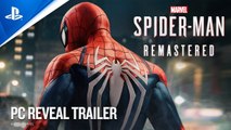 Marvels SpiderMan Remastered State of Play June 2022 Announce Trailer I PC Games