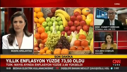 Son dakika... Mayıs ayı enflasyon oranı açıklandı