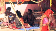 Naked Naga Sadhus in Varanasi