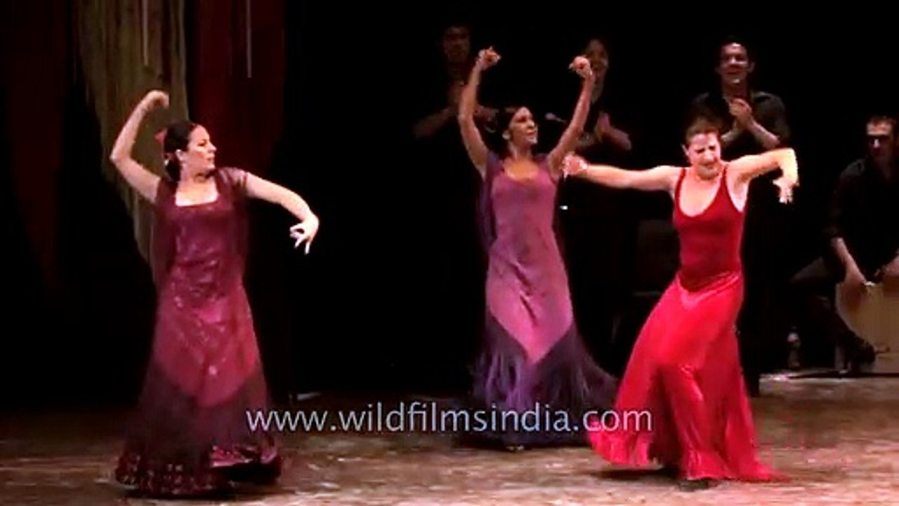 Spanish group performs Flamenco dance at ICCR