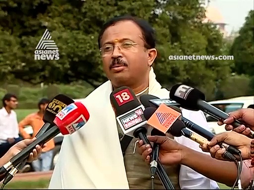 'ഈ പുതിയ ഇന്ത്യയില്‍ കോണ്‍ഗ്രസ് ഭീഷണി വിലപോകില്ല'; കേരള എംപിമാര്‍ മാപ്പുപറയണമെന്ന് മുരളീധരന്‍