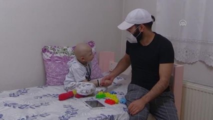 AFYONKARAHİSAR - Lösemi hastası 4 yaşındaki Ömer babasının kök hücresiyle şifa buldu