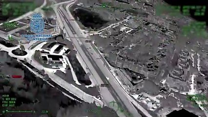 Vídeo de la persecución de la Policía Nacional a tres individuos en Málaga.