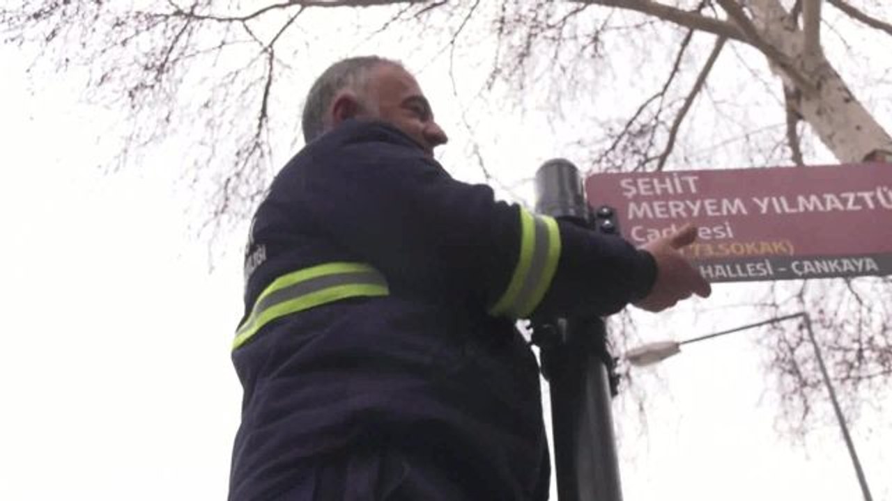 Başkent'te Sokak Tabelalarında Qr Kod Dönemi