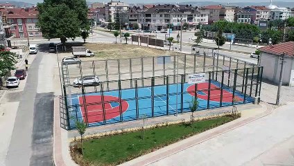 Burhaniye semt sahası törenle açıldı