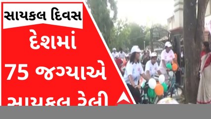 વિશ્વ સાયકલ દિવસઃ દેશમાં 75 જગ્યાએ સાયકલ રેલીનું આયોજન, જુઓ વીડિયો
