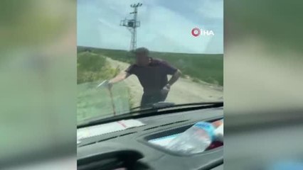 3 kişinin yaralandığı arazi kavgasının görüntüsü ortaya çıktı