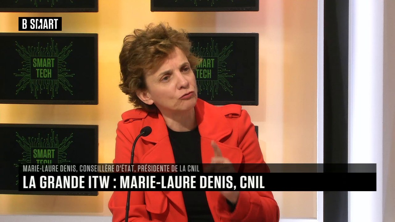 SMART TECH - La grande interview de Marie-Laure Denis (CNIL)