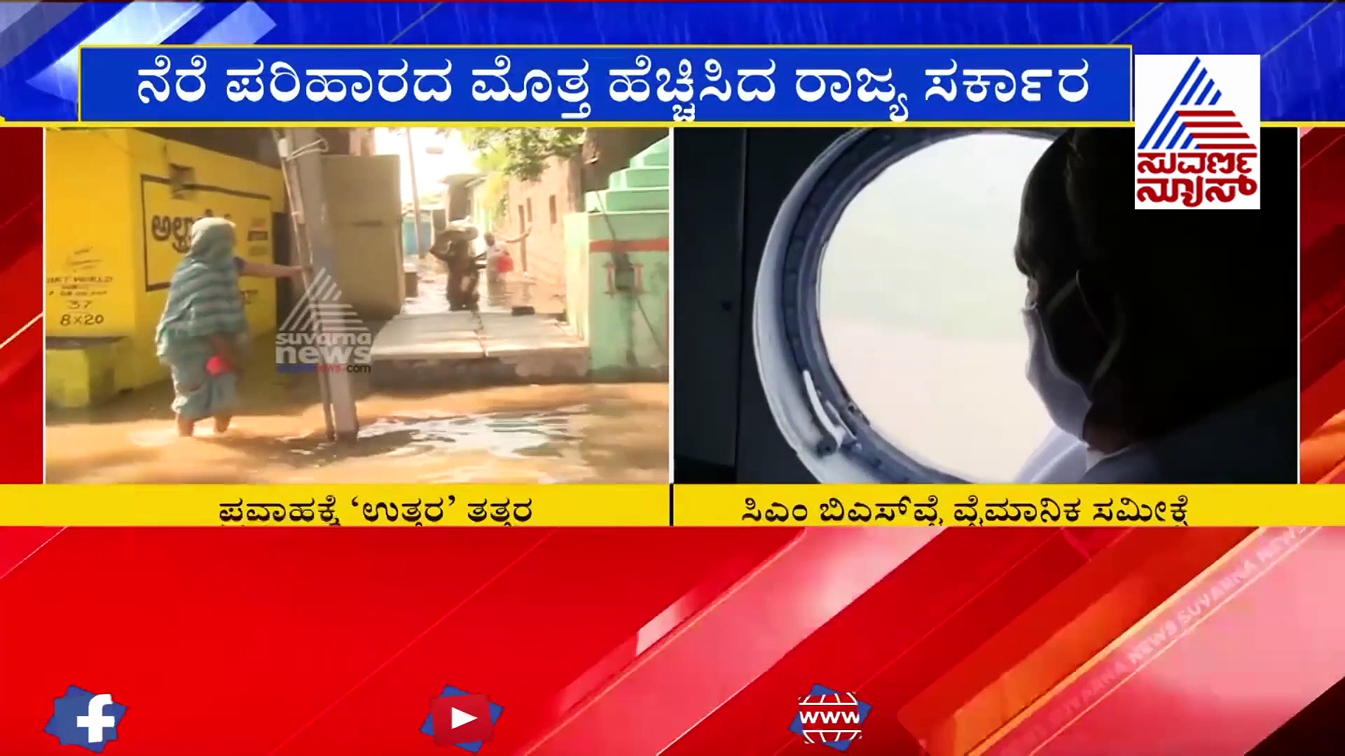 ನೆರೆ ಪರಿಹಾರ ಮೊತ್ತ ಹೆಚ್ಚಳ: ಯಾರ್ಯಾರಿಗೆ ಎಷ್ಟೆಷ್ಟು? ಇಲ್ಲಿದೆ ಡೀಟೆಲ್ಸ್