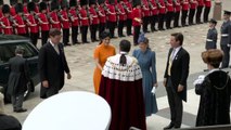 Prince Harry and Meghan Markle Arrive at St Pauls for Jubilee Service