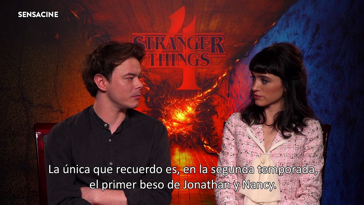 Entrevista temporada 4 'Stranger Things': Natalia Dyer, Charlie Heaton