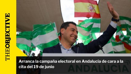 Arranca la campaña electoral en Andalucía de cara a la cita del 19 de junio