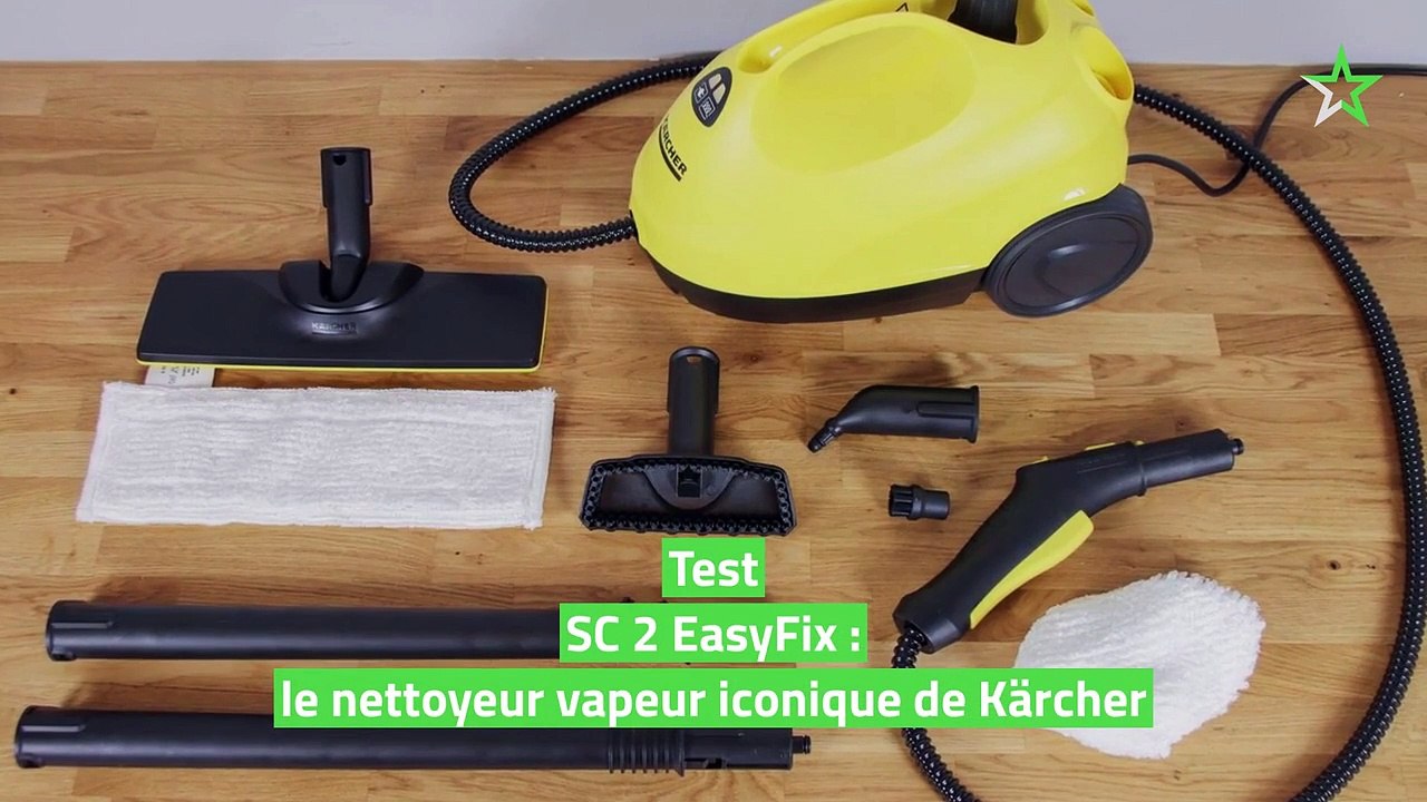 Test SC 2 EasyFix : le nettoyeur vapeur iconique de Kärcher