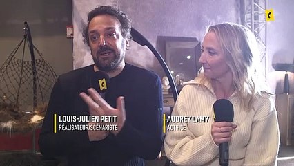 La Brigade : l&#039;équipe du film au micro
