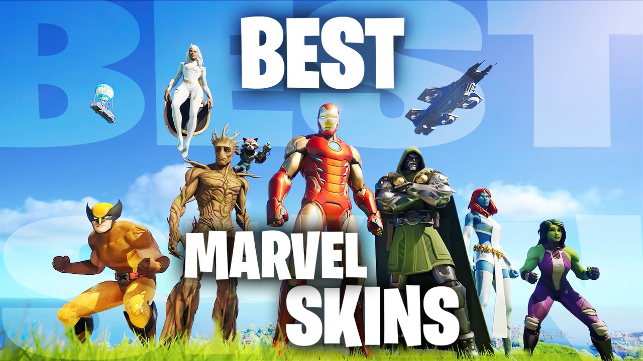 Die krassesten Fortnite x Marvel Skins