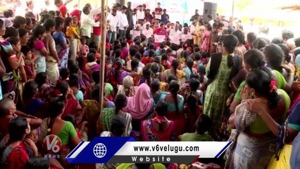 YS Sharmila Full Speech, Slams CM KCR Over His Promises _ V6 News