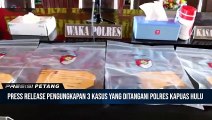 Polres Kapuas Hulu Lakukan Restorative Justice Pada Press Release Terkait Kasus Yang Berhasil Diukap Selama Satu Bulan