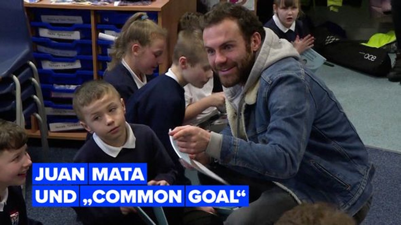 Juan Mata will mit Fußball die Welt zu einem besseren Ort machen
