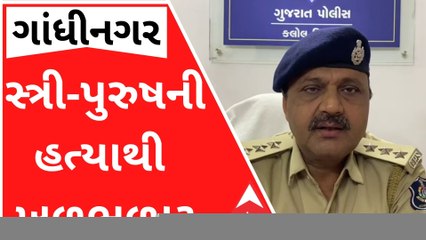 ગાંધીનગરઃ સ્ત્રી-પુરુષની હત્યા કરાયેલી લાશ મળી આવતાં ખળભળાટ, હત્યા પછી લાશો સળગાવી દીધી