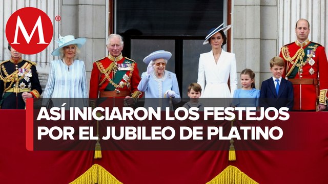 Así inició la celebración por el Jubileo de Platino de la Reina Isabel II