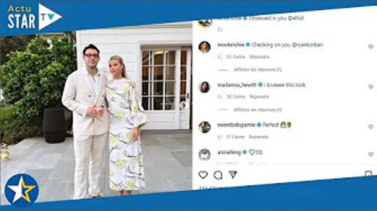 Sofia Richie s'est fiancée en grande pompe à Elliot Grainge aux côtés de sa soeur Nicole