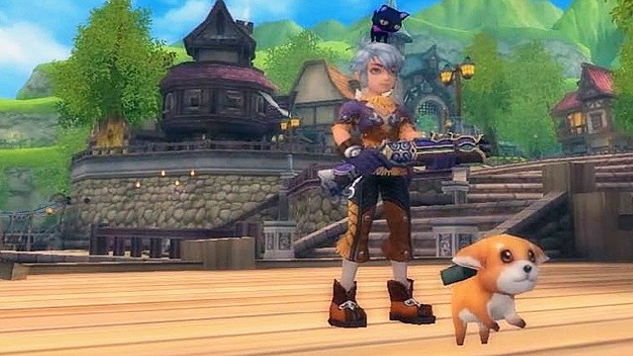 Florensia - Spielszenen mit den ersten beiden Pets