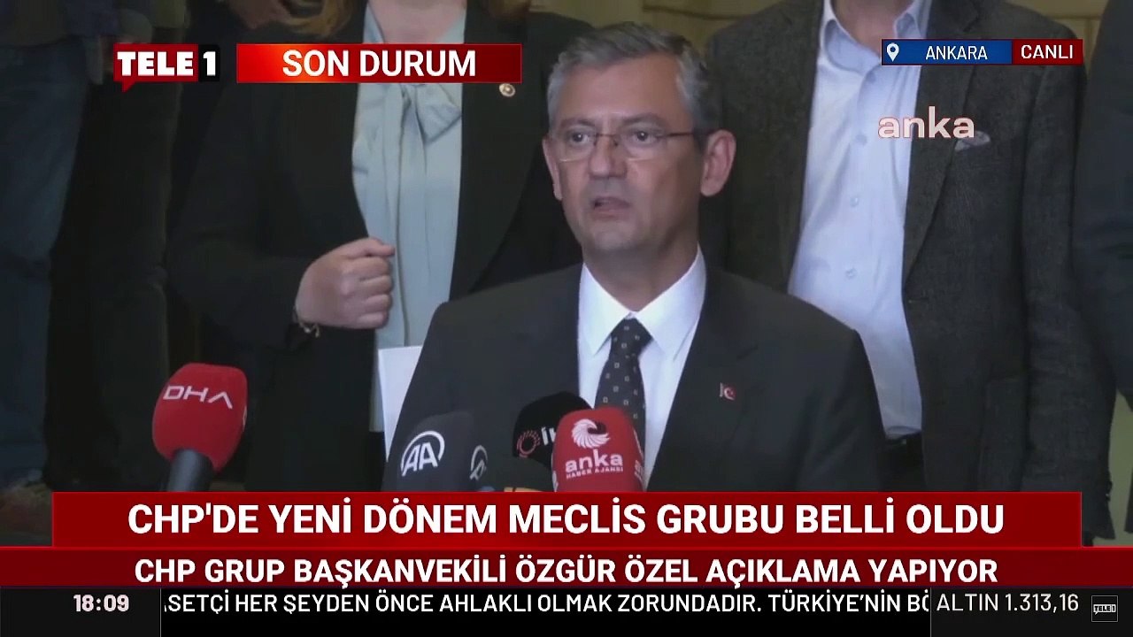 Özgür Özel: Etkili ve dirençli bir muhalefet yapyacağız